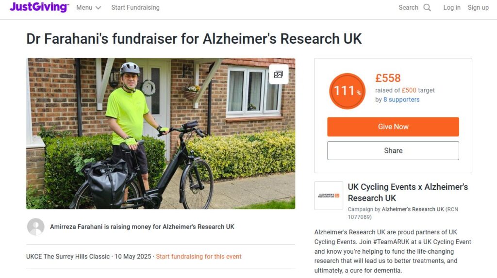 Woodbridge Hill Dental Practice charity fundraising